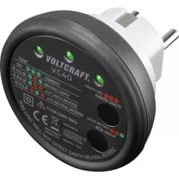 VOLTCRAFT VC40 pistikupesatester (VC40)
