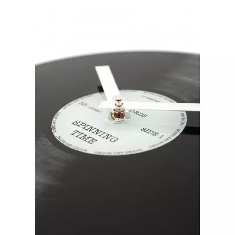 NeXtime kell 5163 Little Spinning Time, Ø20 cm, Sein, Must