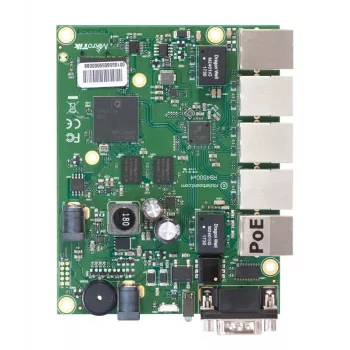 juhtmega ruuter Mikrotik RB450Gx4 Gigabit Ethernet roheline