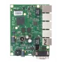 juhtmega ruuter Mikrotik RB450Gx4 Gigabit Ethernet roheline