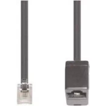 Telefonikaabel e+p T 19 6 m Must