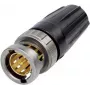 Neutrik BNC-pistik, sirge 75 1 tk (NBNC75BLP7X)