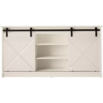 kummut 160x80x35 GRANERO valge/läikiv valge
