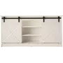 kummut 160x80x35 GRANERO valge/läikiv valge