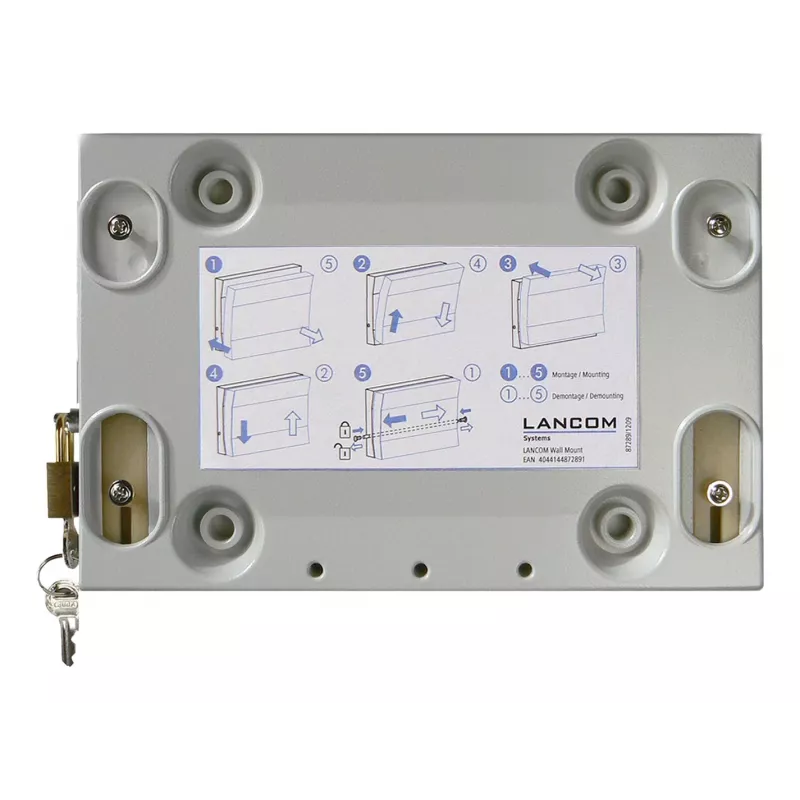 Seinale kinnitatav klamber LANCOM Systems seadmetele, mudel 61349, hall