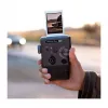Kohene prindikaamera Fujifilm Instax mini evo Cinema — 1/5-tolline CMOS 2560×1920, pilt 62×46 mm, sisseehitatud välk, must