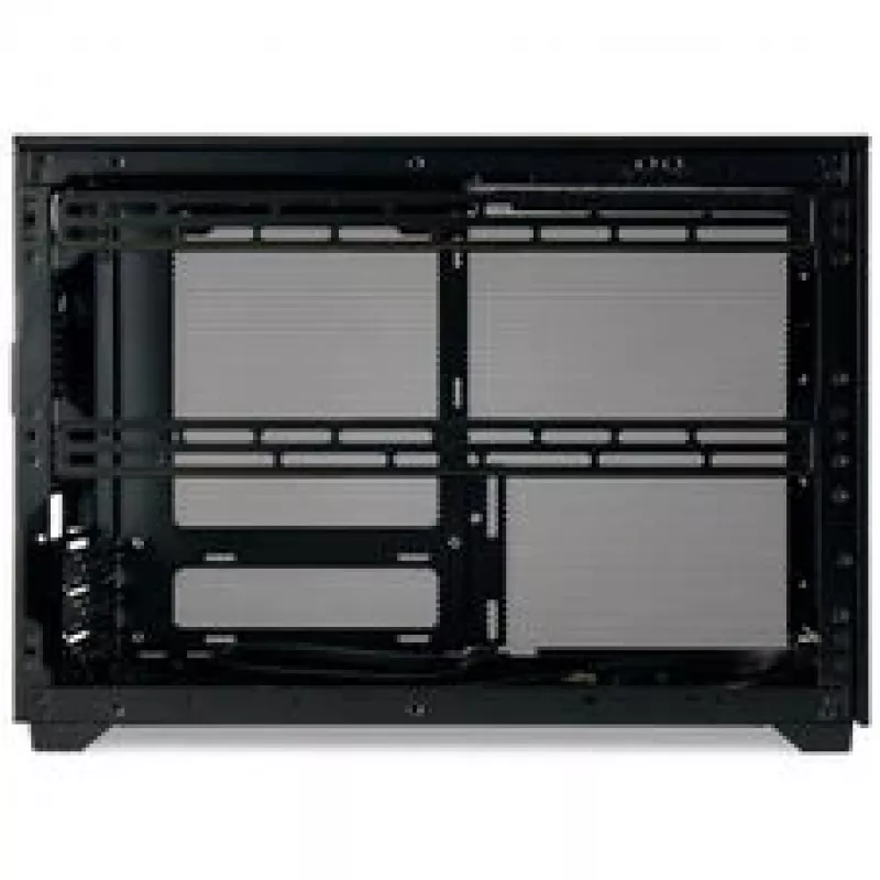 Mini ITX/ATX arvutikorpus ssupd Meshroom D (CS-MRD-BK-1) — kompaktne must korpus võrkpaneelidega