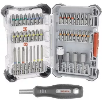 Bit set Bosch 44-piece Extra Hard 2607017732 — screwdriver and drill driver bits, assorted types and sizes