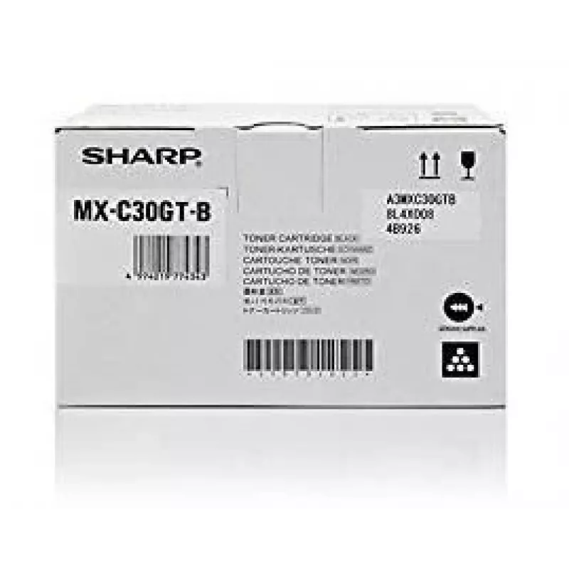 Toonerikassett Sharp MX-C30GTB 3000 lehekülge Must
