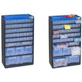 Hoiukast allit VarioPlus 30,0 x 13,5 x 52,5 cm – plastist korraldajakonteiner