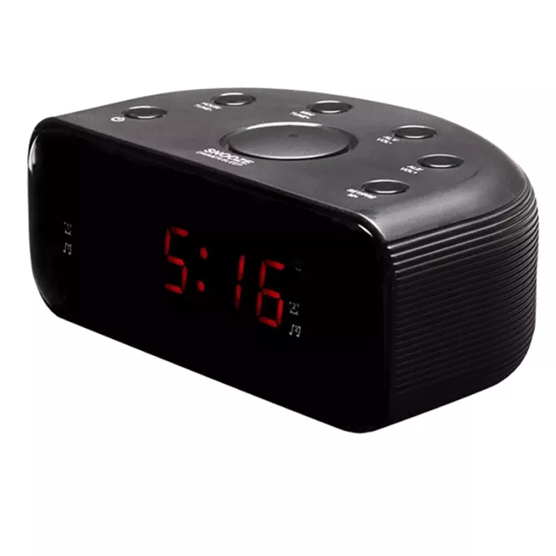 Kell Denver CR-430 analoog- ja digiraadio FM LED-ekraan must
