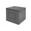 Seinale paigaldatav riiul Digitus DN-19 09-U-EC-SW