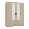 Riidekapp Topeshop ROMANA 160 SON 11 riiulit 4 ust tamm