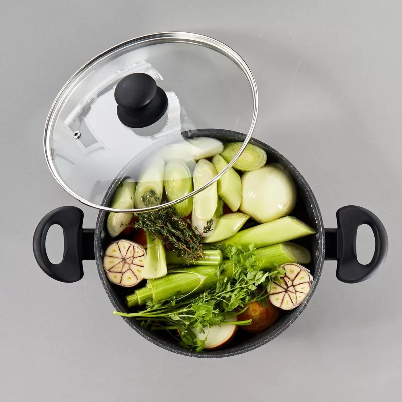 Supipott Russell Hobbs RH02809EU7 24 cm Metallic Marble, tugev keedunõu