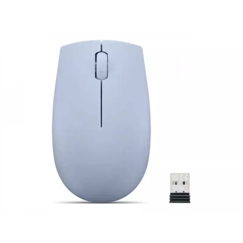 Juhtmeta kahekäeline hiir Lenovo GY51L15679 — Frost Blue, RF 2,4 GHz, 1000 DPI, 3 nuppu, AA patarei