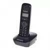 DECT telefon Panasonic KX-TG1611, must, 1,9 GHz, 1,25-tolline ekraan, kuni 15 h kõneaega, 50-kontaktiline telefoniraamat
