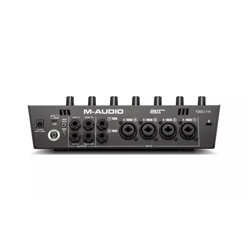 M-AUDIO AIR 192|14 salvestusheli liides USB 24-bit/192kHz
