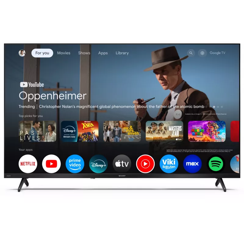 Sharp 40HF3265E 40-tolline nutiteler Google TV-ga