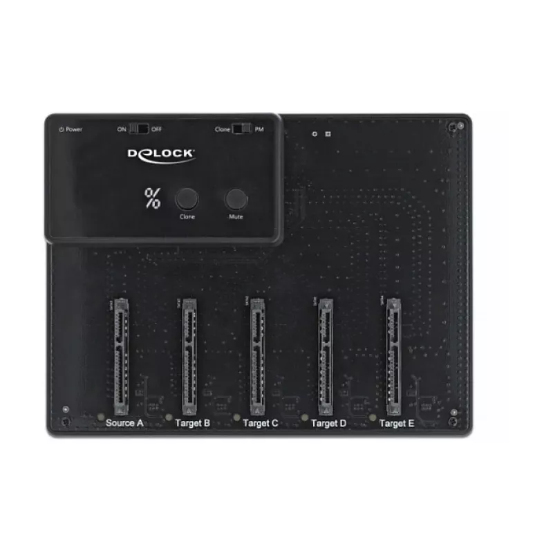 Dokkimisjaam DeLOCK USB 5 Gbps 64098 kuni 5-le 2,5-tollisele SATA HDD/SSD-le