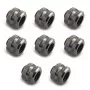 XSPC Connector G1/4 kuni 14 mm Hardtube, must kroom - 8 tk