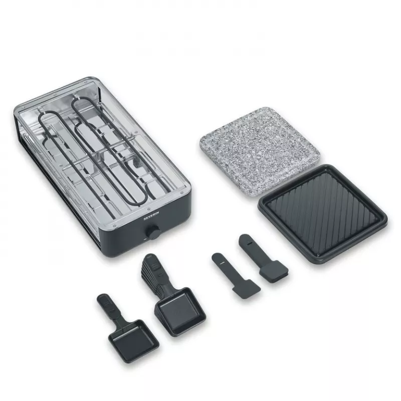 Raclette Grill Severin RG 2366 8-le inimesele 1300 W must