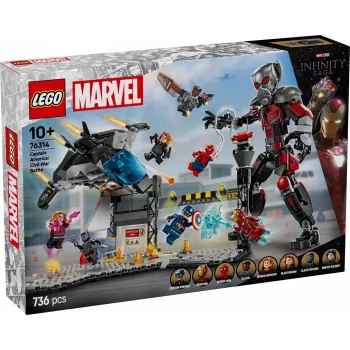 LEGO MARVEL 76314 Kapten Ameerika: Kodusõja lahing