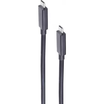 USB-kaabel ShiverPeaks BS13-65015 USB4 Gen 3x2 0,5 m Must
