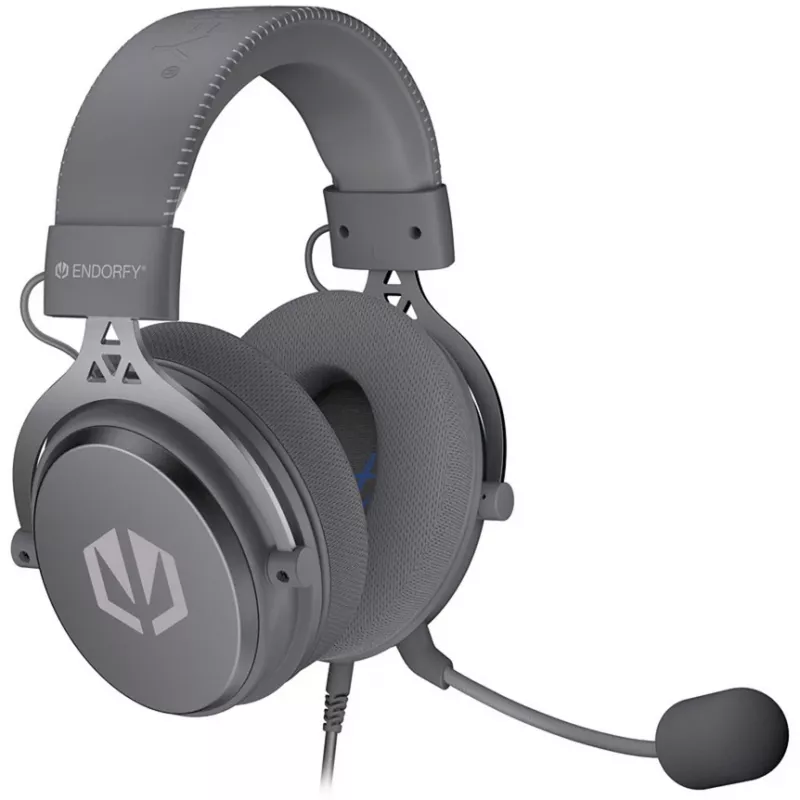 VIRO Plus USB Alt Gray, mängupeakomplekt tumehall, USB-A, 3,5 mm pesa, 7.1-USB-helikaart