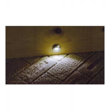 Synergy 21 S21-LED-L00024 sise-/välistingimustesse sobiv süvistatav valgustuspunkt 0,6 W must - hõbedane valguspunkt