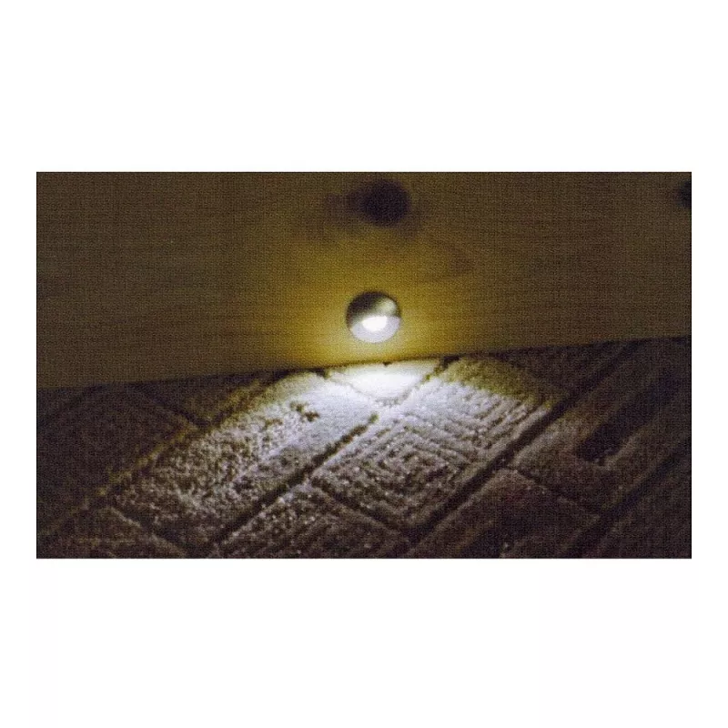 Synergy 21 S21-LED-L00024 sise-/välistingimustesse sobiv süvistatav valgustuspunkt 0,6 W must - hõbedane valguspunkt