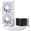 Jonsbo D32 STD PC-korpus + TRYX PANORAMA täielik vedelikjahutus, ARGB - 240 mm, valge