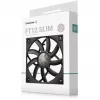 120 mm PWM õhuke korpuseventilaator DeepCool FT12 õhuke — must, madala profiiliga disain, PWM-juhtimine
