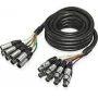 Behringer GMX-500 kaabel 8 x XLR F - 8 x XLR M 5m