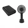 Kaasaskantav ventilaator ja akupank RealPower PB-10000 mini HD 10000mAh — mobiilikomplekt