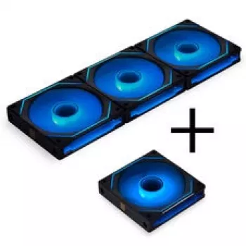 LIAN LI UNI FAN SL-INF 120 ARGB PWM Case Fan Pack, 4 Fans, Must