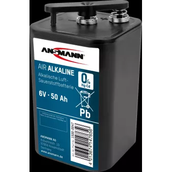 Ansmann Battery Zinc-Air Alkaline Block Luft-Sauerstoff - Aku - 50.000 mAh