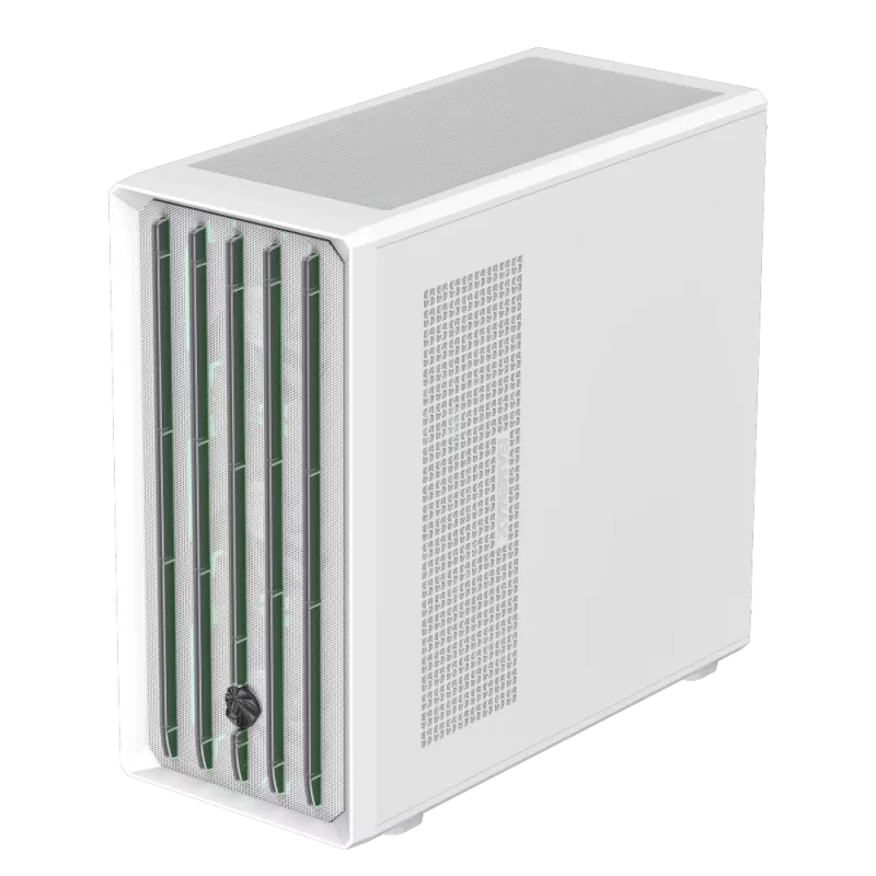 Gamemax korpus | CLAW 460 WH | Valge | Mid-Tower | Toiteplokk pole kaasas