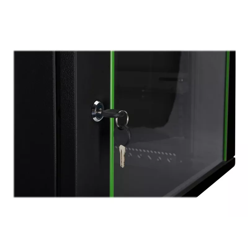 DIGITUS Dynamic Basic DN-19 16-U-EC-SW - Kapp - võrgukapp - sobib seinakinnituseks - RAL 9005 - 16U - 48,3 cm (19 inch)