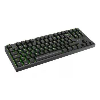 GENESIS Thor 404 TKL klaviatuur Mängimine USB QWERTZ Saksa Must