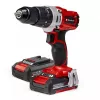 Einhell TE-CD 18/2 18750 RPM Keyless 1,45 kg Must, Punane
