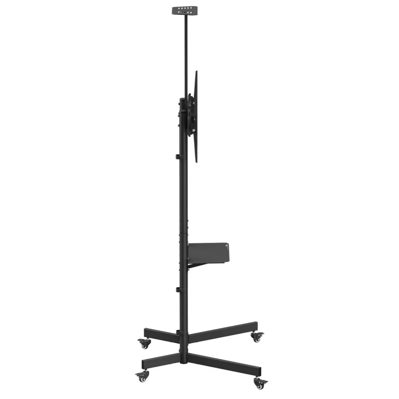 Maclean mobiilne TV alus/kärul, kaamerariiuliga, ratastel, 37-70, max koormus 45kg/5kg riiul, max VESA 600x400, MC-113 B
