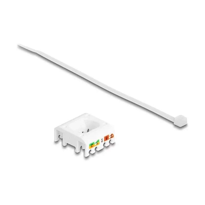 DeLOCK Keystone moodul RJ45 pistik LSA-le Cat.6A õhuke tööriistavaba