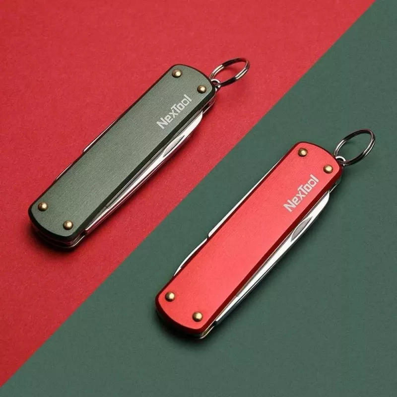 NexTool Mini Pocket Knife NE0142 4-in-1 punane