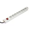 DIGITUS Professional a-19-STRIP-2-IMP - toitejaotusseade (Rack - rack-monteritav) - AC 250 V - sisendtoiteallikas - väljund