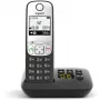 Gigaset A690A - Analoog/DECT telefon - Juhtmeta telefonitoru - Käed-vabad süsteem - 100 kirjet - Must (S30852-H2830-B101)