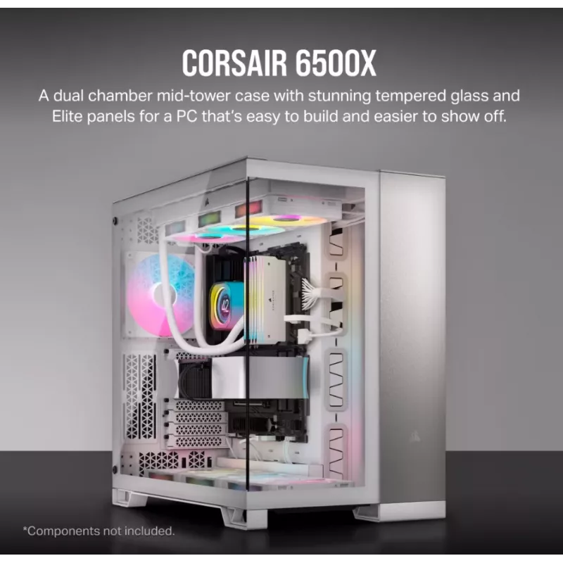 Corsair CC-9011285-WW arvuti korpus Midi Tower hall, valge