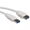 USB 3.0 kaabel VALUE A - A M/F 0,8 m