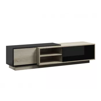 Cama TV-kapp SIGMA1 180 sonoma tamm/must läikiv
