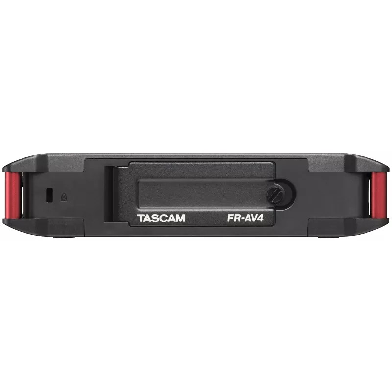 Kaasaskantav helisalvesti Tascam FR-AV4 — 6 kanaliga, 4 XLR kombosisendit + 2x 3,5 mm sisendit, 24/32-bitine, 48/96/192 kHz, MicroSD kuni 512 GB, USB-C, PD