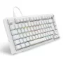 Sharkoon SGK25 75% QWERTZ USB juhtmega RGB LED klaviatuur, valge